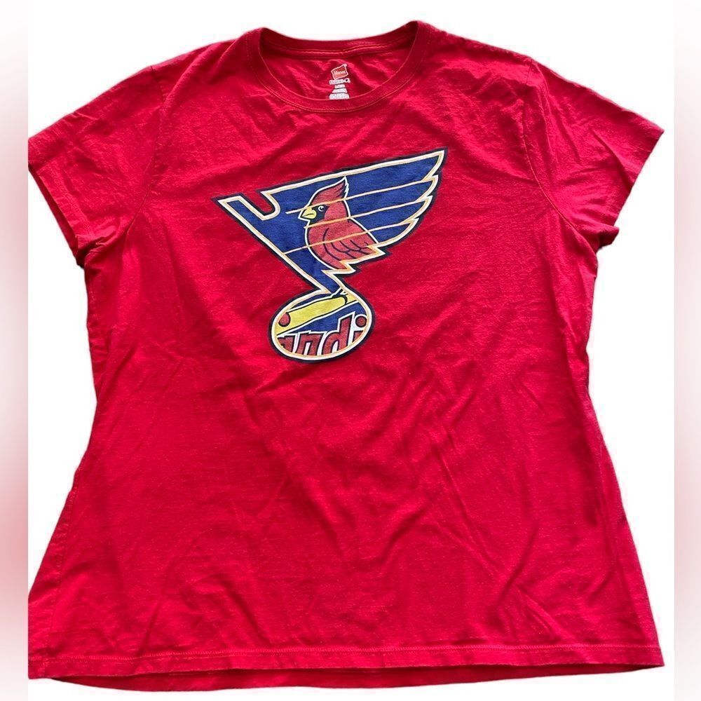 STL Cardinals/ STL Blues womans tee